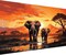 Elephant Diamond Painting Kits for Adults - Art Beginner, Large Size 5D DIY Full Drill Dots Animal Paintings with Diamonds Gem and Crafts Gem Art Painting Kits Home Wall Decor 27.5 x15.7inch